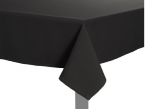  Tafellaken 200x200cm - Zwart 